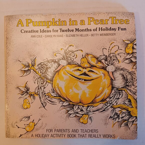 1976 A Pumpkin In A Pear Tree All Year Holiday Activity Craft Book Paperback - Picture 1 of 7